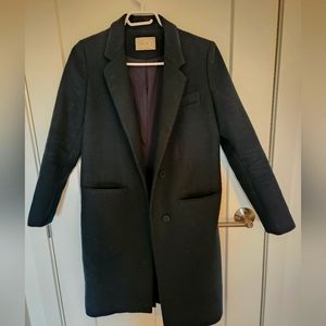 Oak + Fort XS Forest Green Wool Jacket